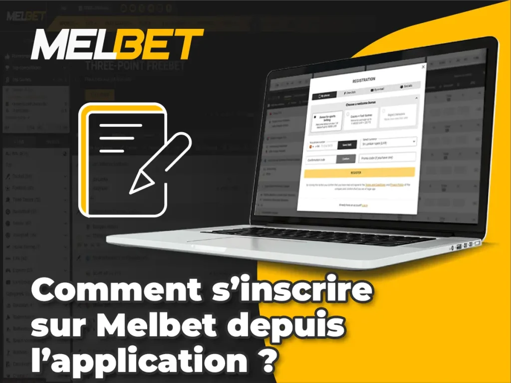 Comment s’inscrire sur Melbet depuis l’application ?