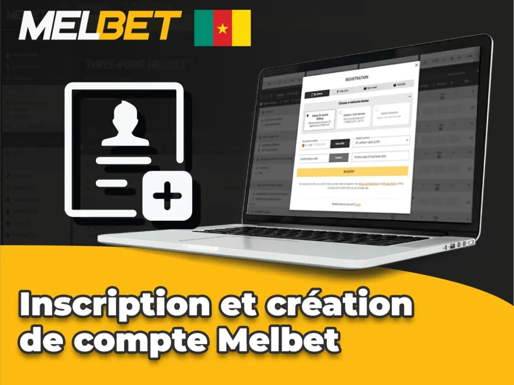 Inscription et création de compte Melbet : première étape pour débloquer les bonus de bienvenue 2026