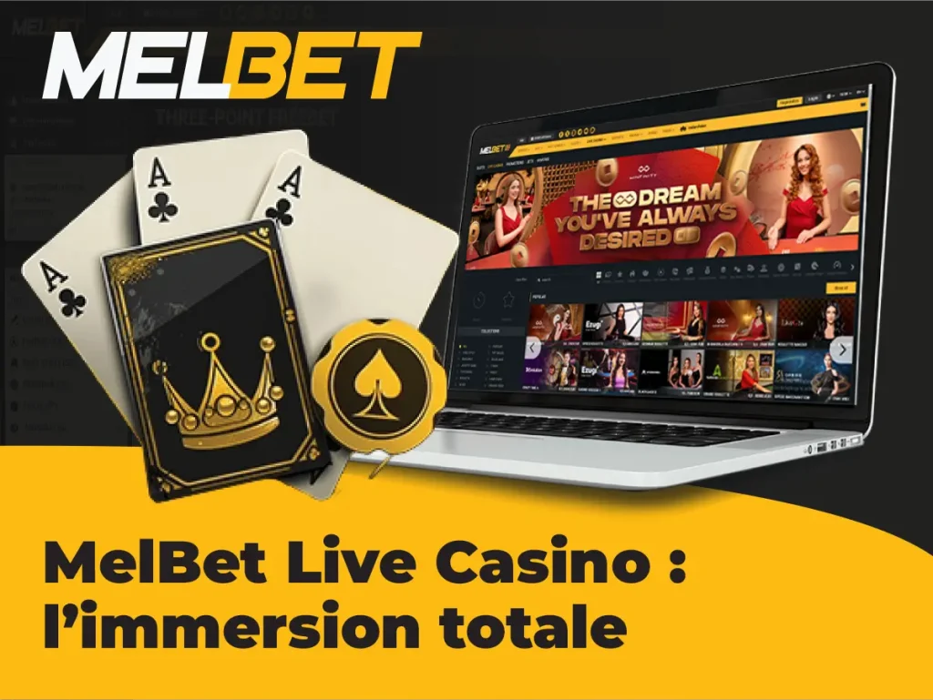 MelBet Live Casino : l’immersion totale